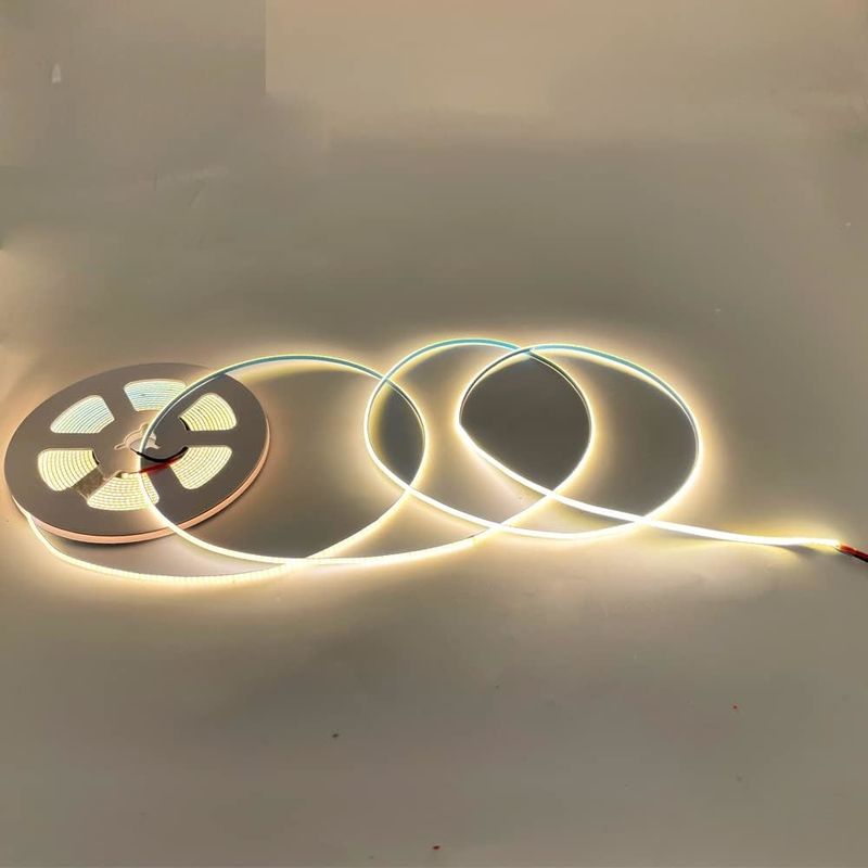 Super schmale 3 mm Breite COB LED-Streifenleuchten 400Leds/m Dimmbar 5m längere Lebensdauer