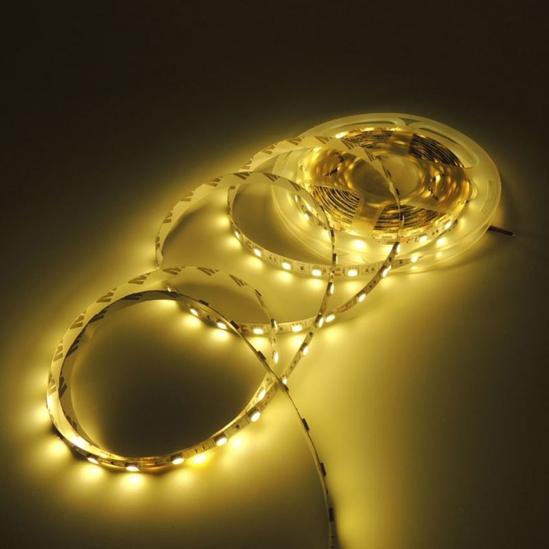 5m/Rolle SMD2835 Flexible LED-Streifen 120LEDs Direktfabrik Gute Qualität 8mm PCB IP20 Innendekoration