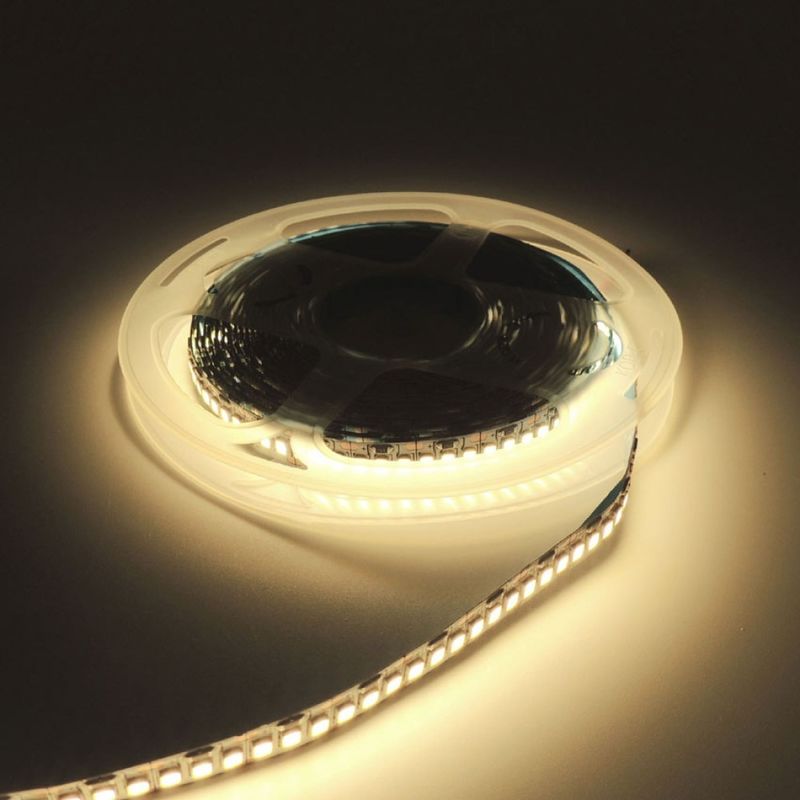 Nicht wasserdichtes weißes PCB 2835 LED-Streifen 120LED-Strahlende Farbe 3000K/4000K/6000K 5m/Rolle 120° Strahlwinkel