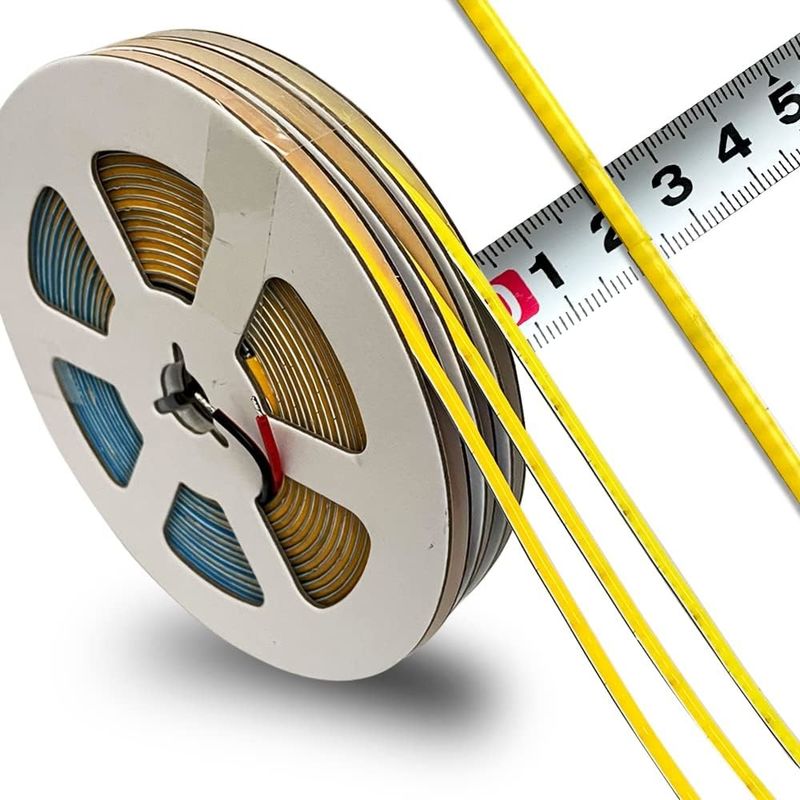 3 mm Breite Supereng COB LED Streifen 400Leds/m Eisblau 5m längere Lebensdauer