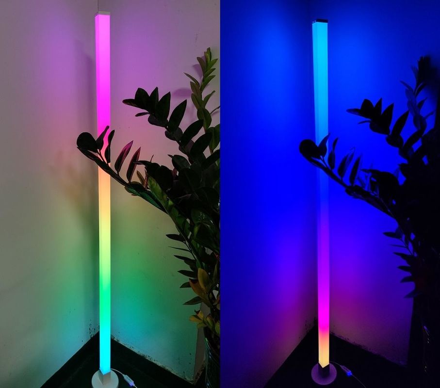 Neues Design LED Fußboden-Ecklicht Energieeinsparende zylindrische Umgebungslampe