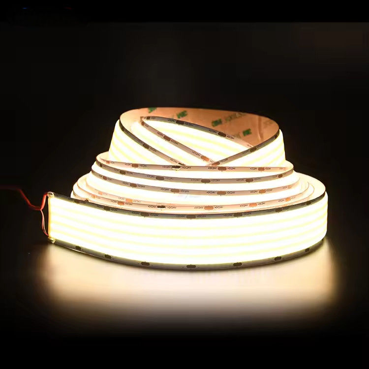 Super breit, super hell COB LED Streifen RA90 30mm 1600chips 5 Reihen 40W/M DC24V COB LED Streifenleuchten für Deckenprojekt