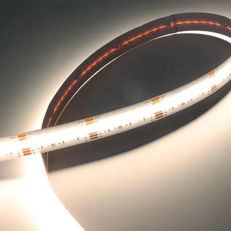 Superhelligkeit COB LED-Band RGB 12mm mehrfarbig 120 Grad super breit 1080 LEDs/m COB-Band Licht in voller Farbe