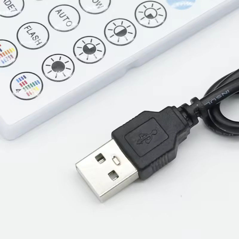 Smart LED 5V 44ekys RGB LED Strip Controller WiFi Tuya APP USB Bluetooth Dimmer Lichtstreifen Controller für LED Strip