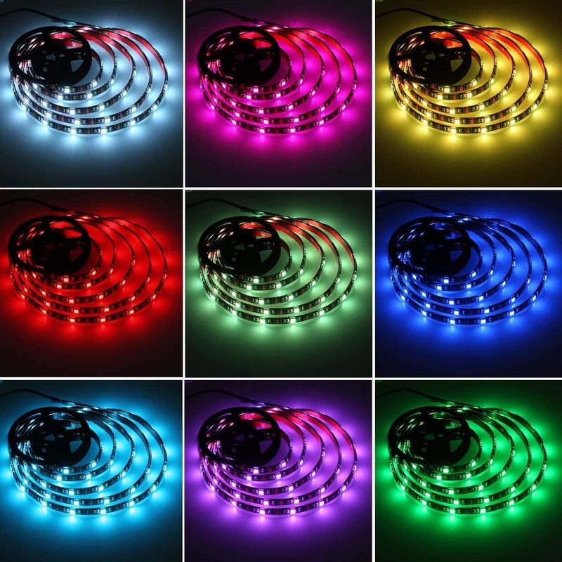 5M Fernbedienung RGB SMD5050 LED Streifenlicht Farbwechsler DC12V