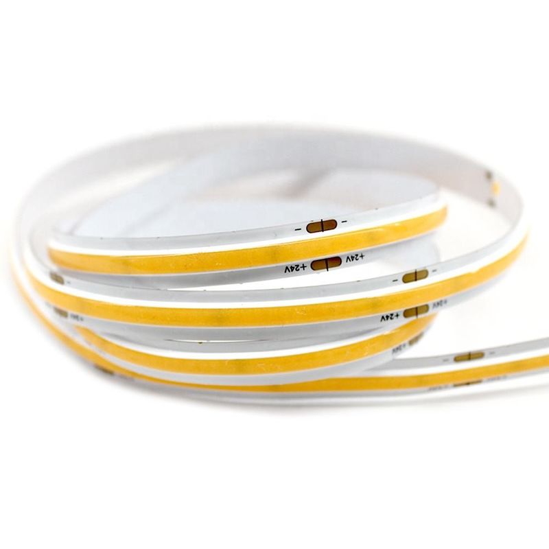 Flexible CCT COB Dimmable LED Strip 560Led/m 90 CRI DC24V CE/RoHS zertifiziert