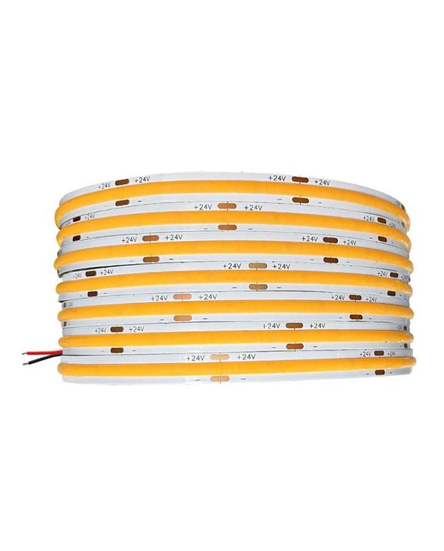 High CRI DC24V COB480 Leuchten 5m/Rolle RA90 Cob Streifen für Innen-Außendekoration wasserdichtes Profil COB Streifen