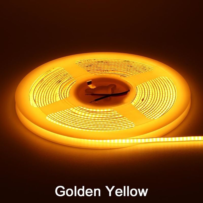 CE ROHS Zertifikat COB Streifenlicht Rot Grün Blau Rosa Hohe Dichte 480 Streifenlicht Flexible Board 24V 12V