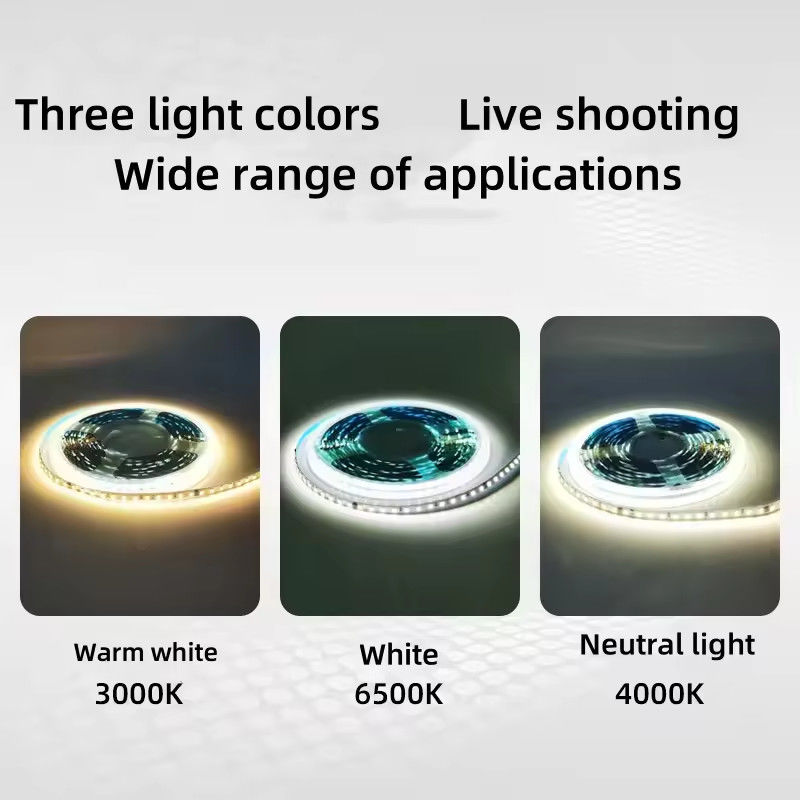 120LEDs/m Flexibler LED-Band für Innenräume Keine Fahrer benötigt CRI80 2835 SMD 8mm PCB Länge 5M/10M