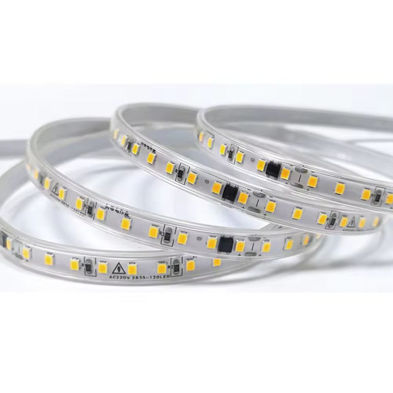 120LEDs/m Flexibler LED-Band für Innenräume Keine Fahrer benötigt CRI80 2835 SMD 8mm PCB Länge 5M/10M
