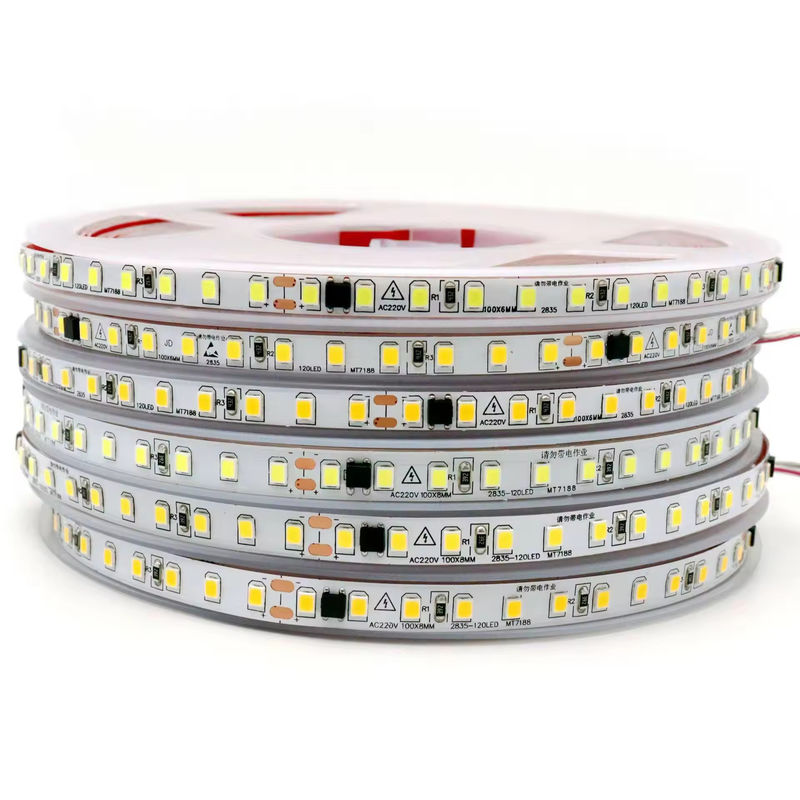 2835 120Leds 8W/M CRI80 Flexible LED Streifen 5M/10M Länge für die Heim-Weihnachtsdekoration