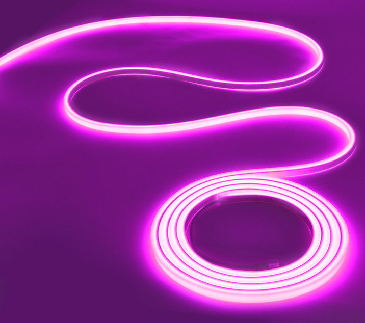 Warme weiße 2700K Silicone Neon LED-Licht mit 12W/m Ausstrahlungsfarbe und IP68 wasserdichte Rate