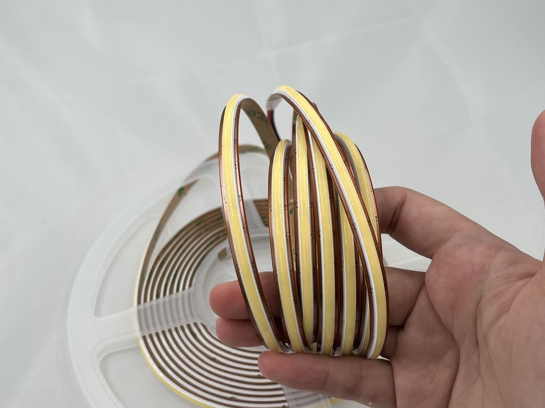 12V COB576Led/M 6,6MM Breite Dimmbar 2700K bis 6500K CCT COB LED Streifen Flexible Beleuchtung CE-zertifiziert