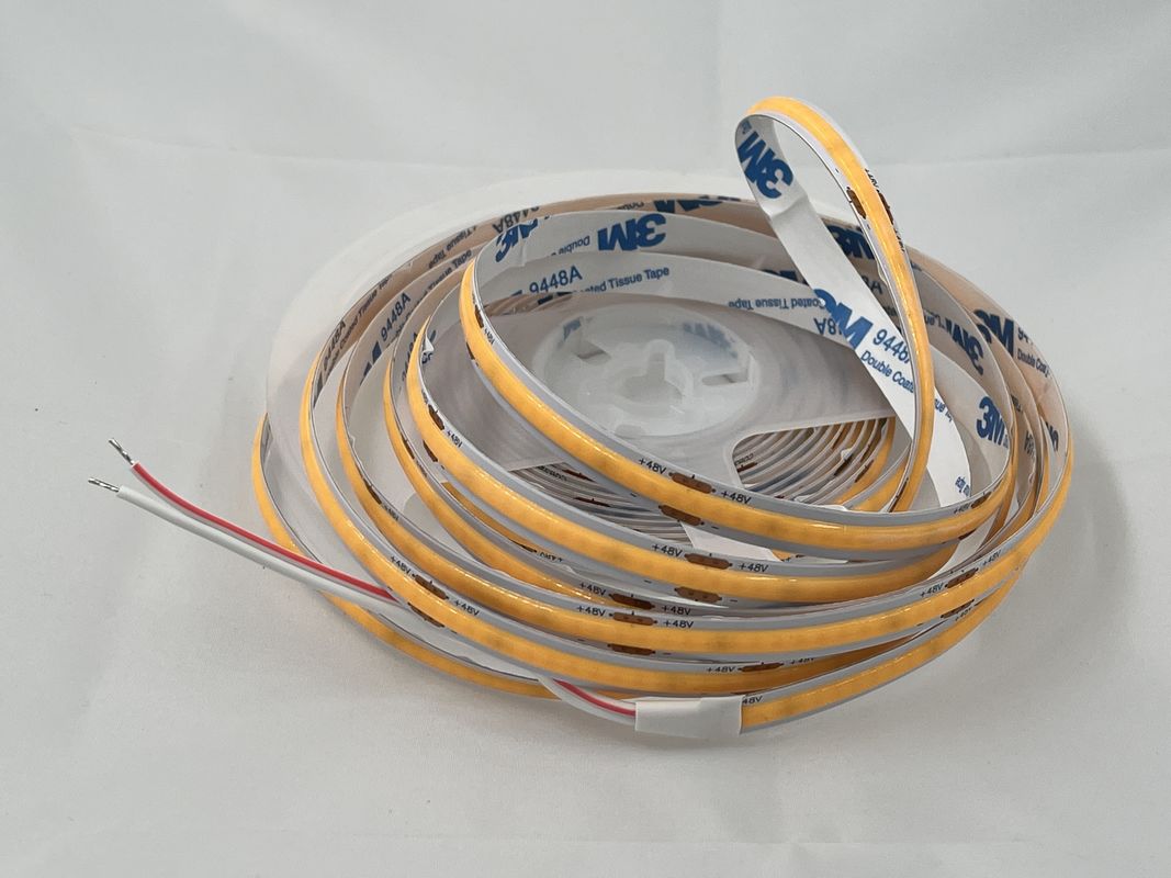 48V COB 320leds/M 90CRI Dimmbar 100lm/W 11W/M Flexible COB LED Streifenlicht für Innenarchitektur