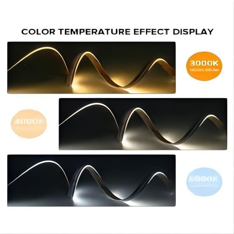 320LEDs/m LED COB Flexible Strip DC24V 12V 5m 10W für Landschaftsbeleuchtung -25 50C CRI 90