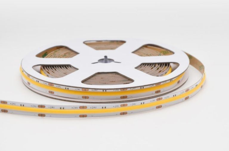 320LEDs/m LED COB Flexible Strip DC24V 12V 5m 10W für Landschaftsbeleuchtung -25 50C CRI 90