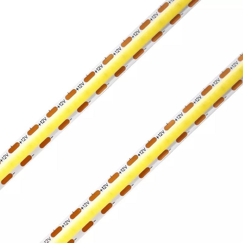 320Leds Flexible LED Streifen Weiß/Wärmweiß DC24V 8mm Breite Integriertes COB LED Licht