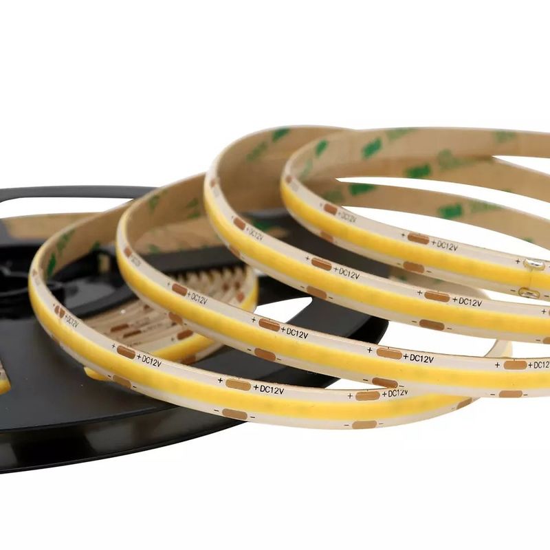 320Leds Flexible LED Streifen Weiß/Wärmweiß DC24V 8mm Breite Integriertes COB LED Licht