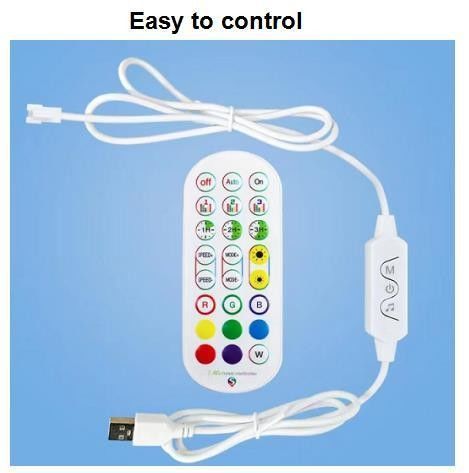 Moderne dekorative Beleuchtung für den Innenbereich LED-Bodenlampe RGB IC Smart Corner Atmosphäre Licht