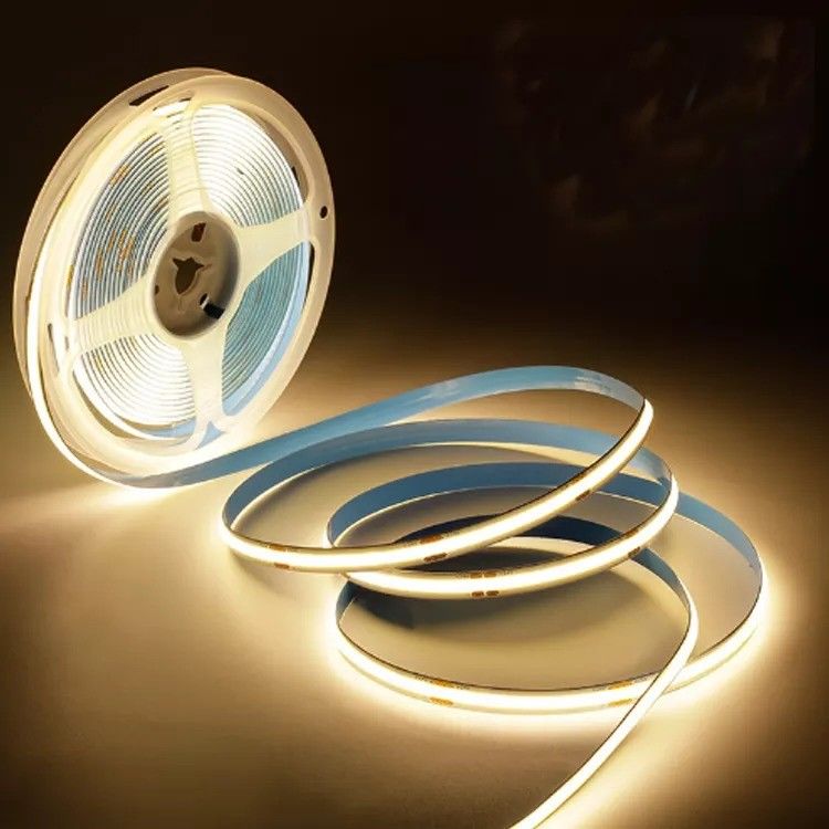 8mm Led Cob Strip 24v Lichtstreifen USB TV Hintergrundbeleuchtung Flex 12v Ultra Dünn Kleines Cob Led Strip Licht