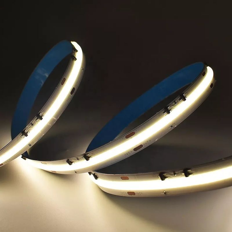 8mm Led Cob Strip 24v Lichtstreifen USB TV Hintergrundbeleuchtung Flex 12v Ultra Dünn Kleines Cob Led Strip Licht