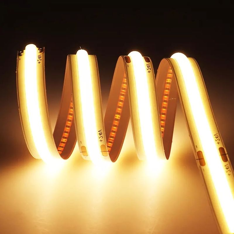 Innen- und Außenbereich 230v 220v Ac Fob Cob Led Band Warm Weiß Blau Ip65 Wasserdicht 0,3kg Produktgewicht