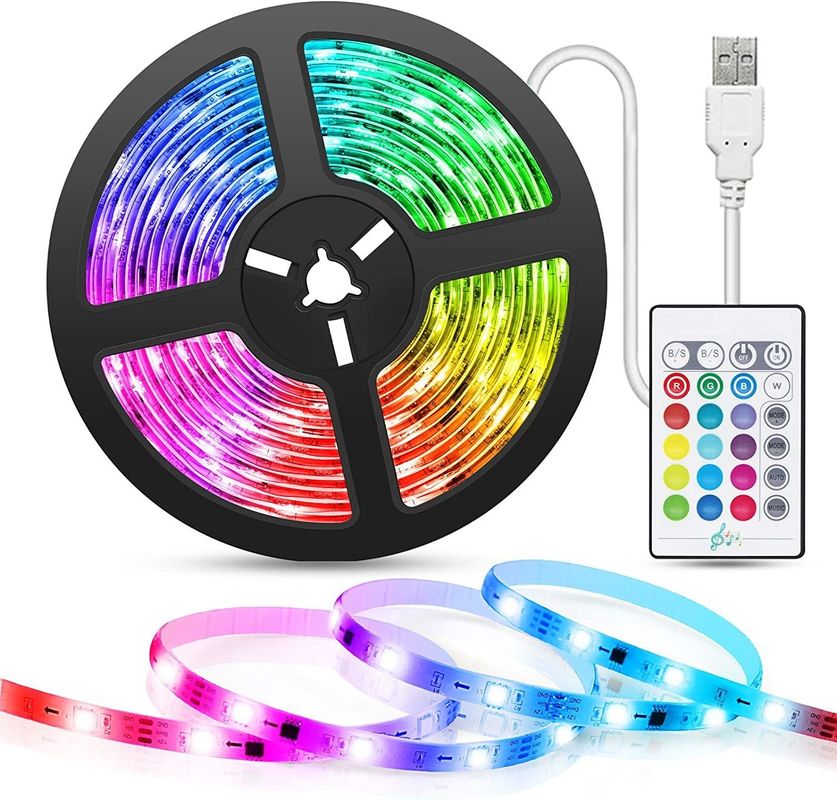 Smart LED Strip für Dekoration 12V 5V USB Steuerung Musik Synchronisierung und RGB Farbtemperatur