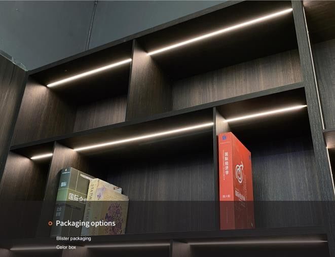SMD2835 LED-Streifenlicht mit Bewegungssensor 1m Länge USB Wiederaufladbar Tag- und Nachtmodus