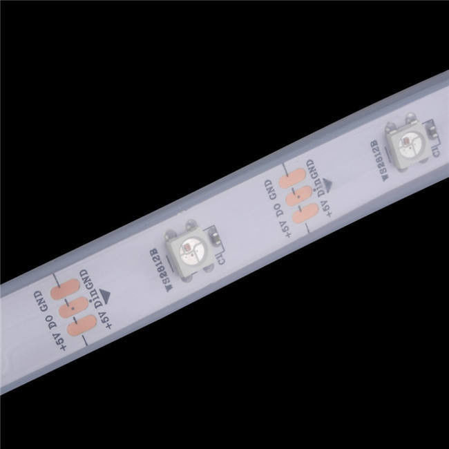 Wasserdicht 12V ws2812 ws2811 Led Streifen 60Leds für Magische Farbe RGB Dekoration CRI Ra 80