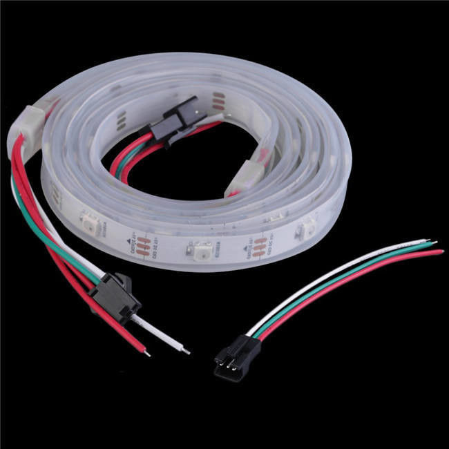 Wasserdicht 12V ws2812 ws2811 Led Streifen 60Leds für Magische Farbe RGB Dekoration CRI Ra 80
