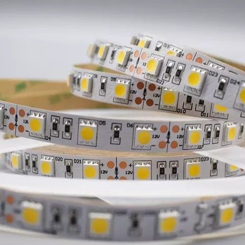 12w 12v 24v 10mm 60 Leads Rgb 5050 Smd Flexible Led Strip Light mit und mehreren Farben