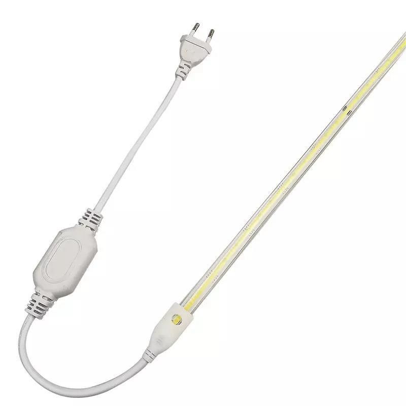 220v 280LEDs/m Weiß/Wärmweiß/Neutralweiß COB LED-Streifen CE RoHS 100m 50m Hochspannung
