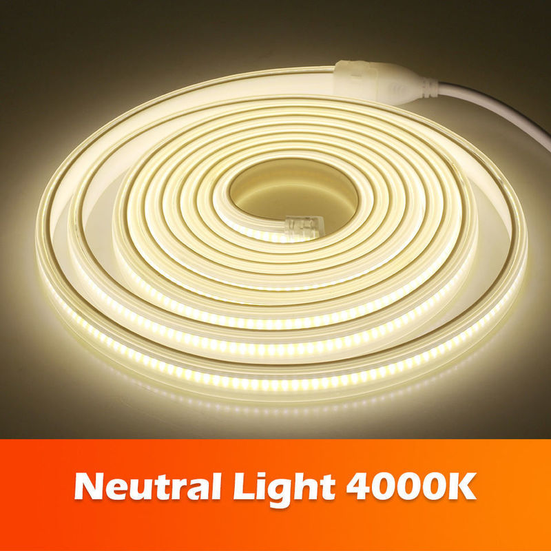 220v 280LEDs/m Weiß/Wärmweiß/Neutralweiß COB LED-Streifen CE RoHS 100m 50m Hochspannung