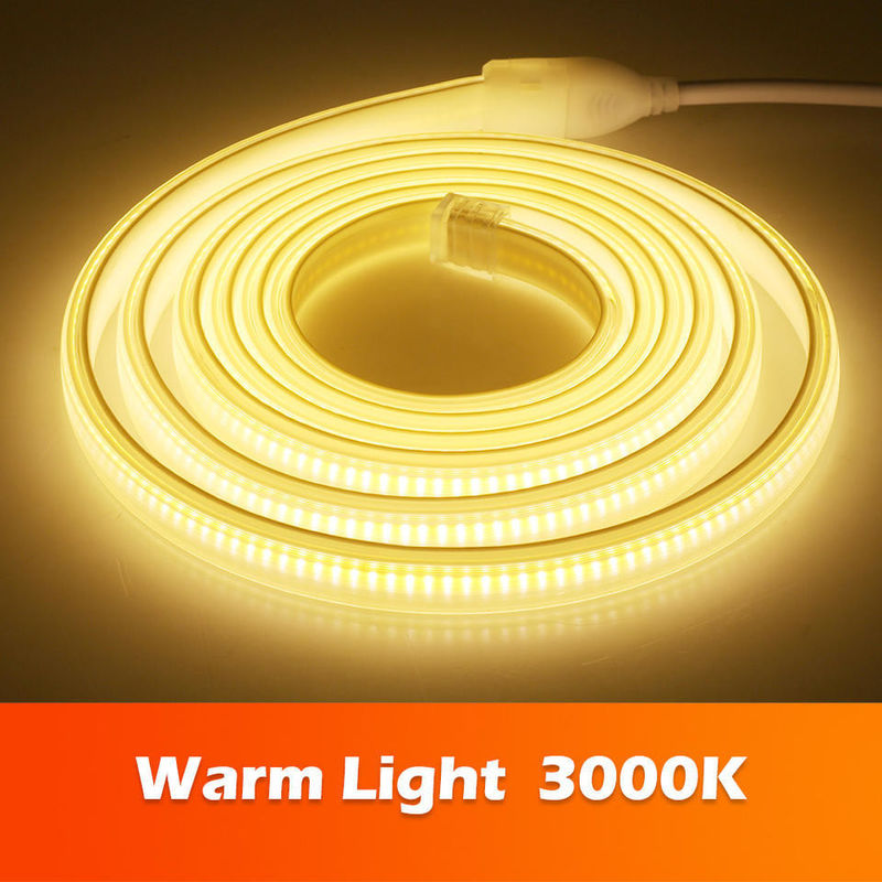 220v 280LEDs/m Weiß/Wärmweiß/Neutralweiß COB LED-Streifen CE RoHS 100m 50m Hochspannung