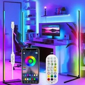 Gaming Lichter Wohnzimmer Ambiente Stimmung Licht Rgb Dekor Nachtlichter Stehende Led-Eckbodenlampe