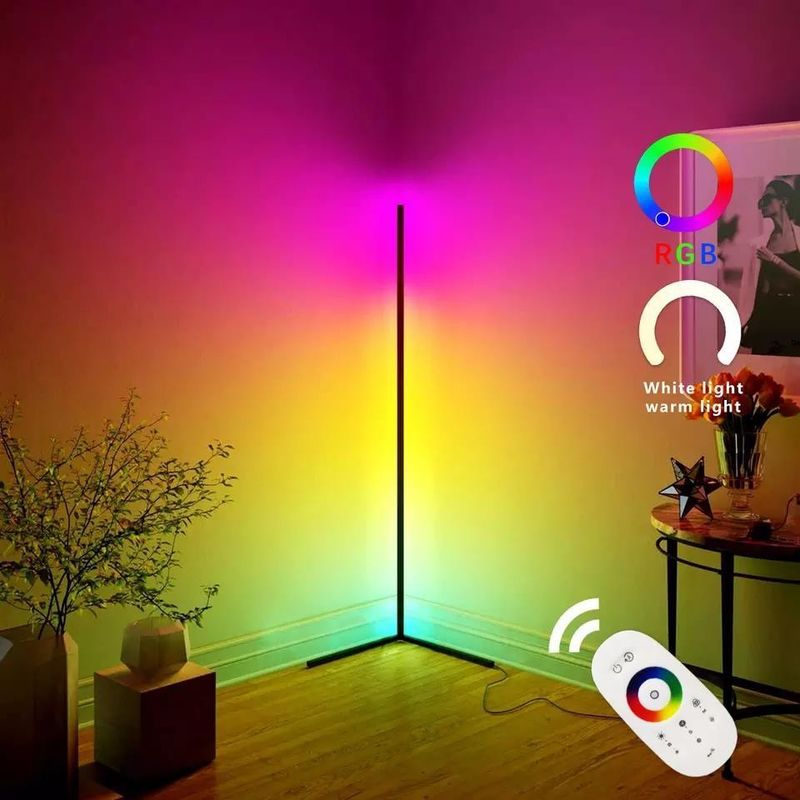 Gaming Lichter Wohnzimmer Ambiente Stimmung Licht Rgb Dekor Zuhause.Hotel.Beleuchtung Stehende Led-Eckbodenlampe