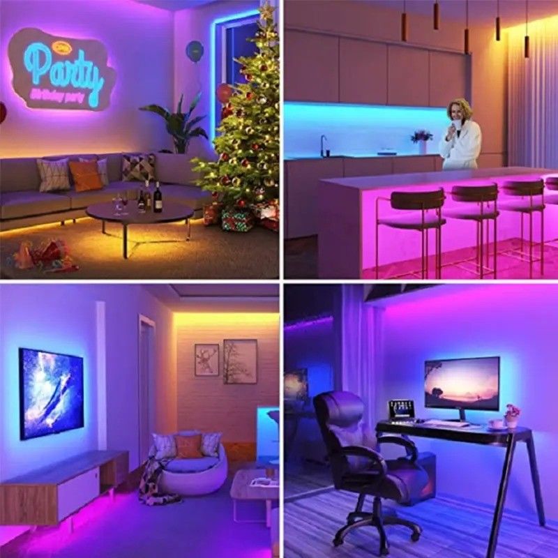 Leuchten Leuchtstrom lm 1000 24V 576LEDs/Meter RGB COB LED Weichlicht Streifen Direkt gut