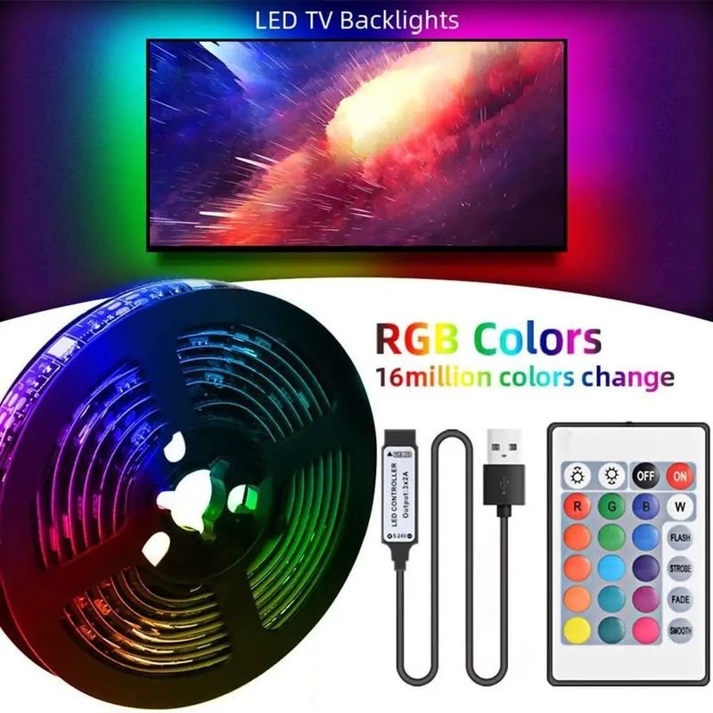 Led-Streifenlicht 5050 Smd Rgb Wasserdicht 5m 10m 15m 60d/m Flexibles Lager im Freien