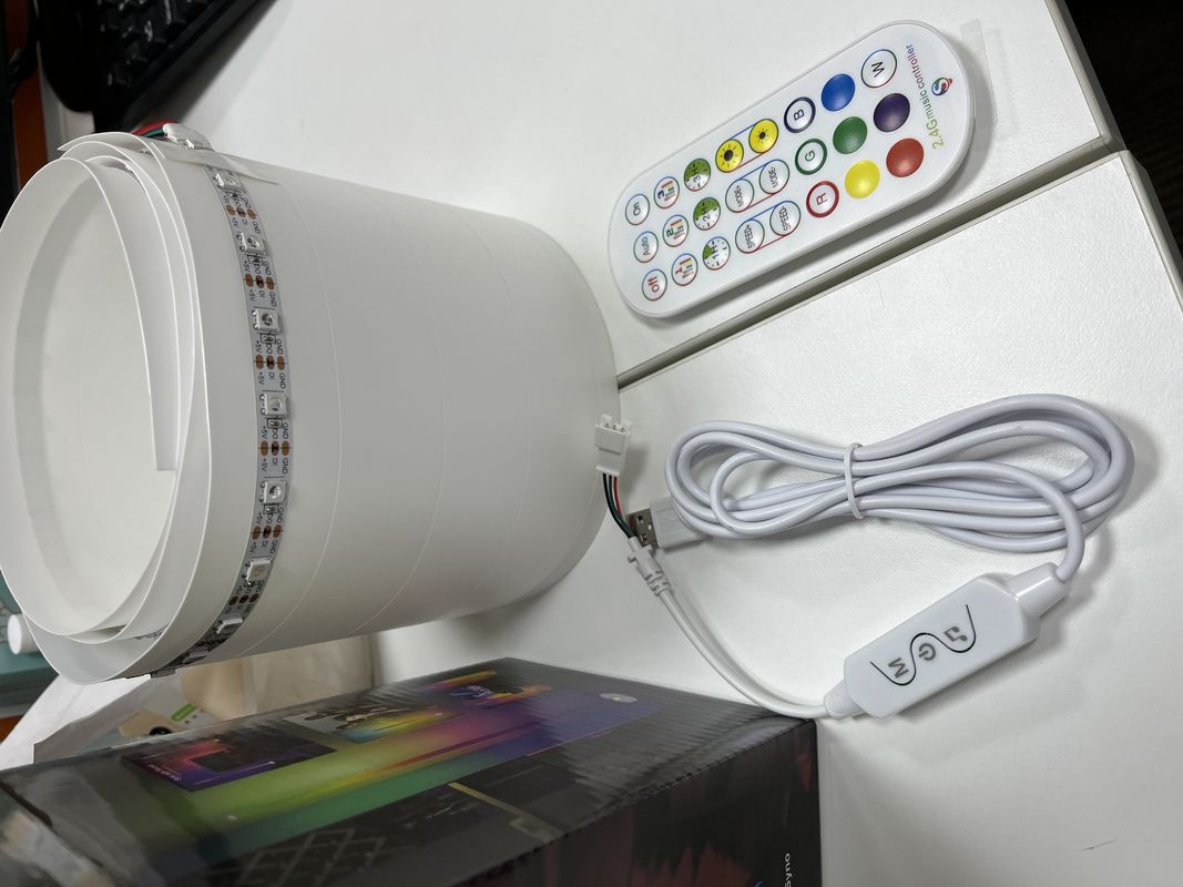 RGB Led Eckbodenlampe Home.hotel.lighting Dekorative Funktion für modernes Wohnzimmer