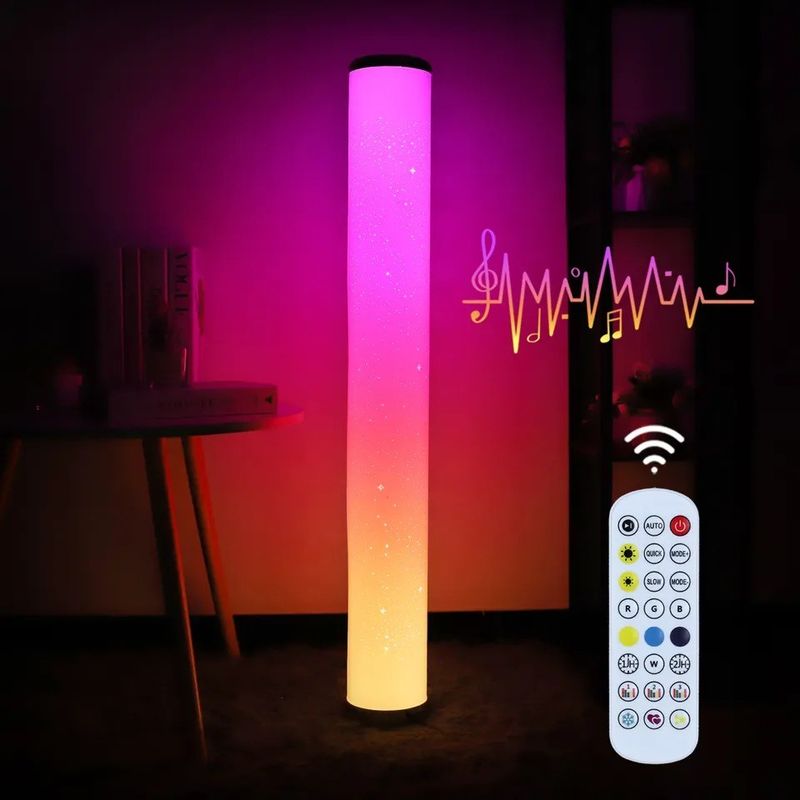 Moderne Beleuchtung Schlafzimmer Schlafstuhl Wifi App und Fernbedienung Ecke Stehende Bodenleuchte