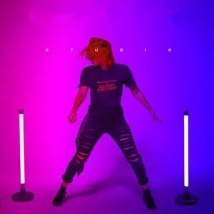 1.5m Gaming Lichter Wohnzimmer Umgebung Stimmung Licht mit stehender LED-Eckbodenlampe