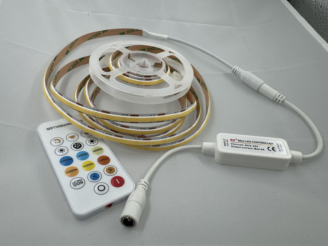 DC12V/24V Eingangsspannung LED-Streifen-Kit mit dimmbaren COB-Leuchten und Smart Driver