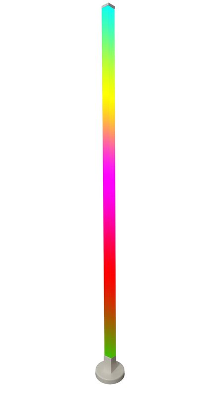 LED-RGB-Bodenlampen Modernes Standbodenlicht mit Fernbedienung und Support-Dimmler