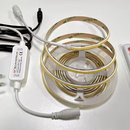 COB-LED-Streifen DC24V CRI90 312LEDs/m IP33 IP40 IP44 mit stabiler Vollbeleuchtung von 10 m