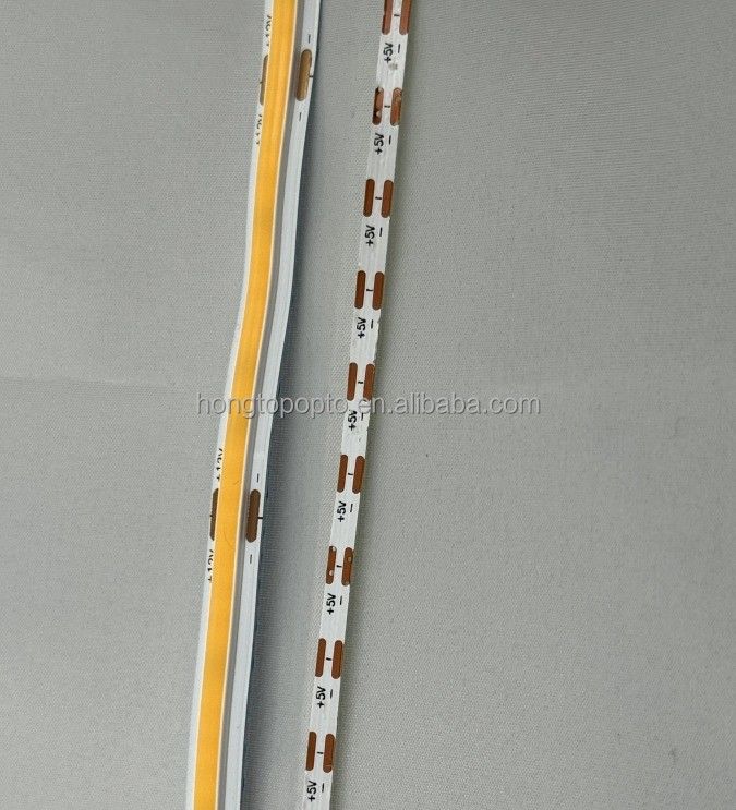 Leuchten Leuchteffizienz 90lm/w 1000lm Super Narrow COB LED Streifenleuchten 3mm 400LEDs/m