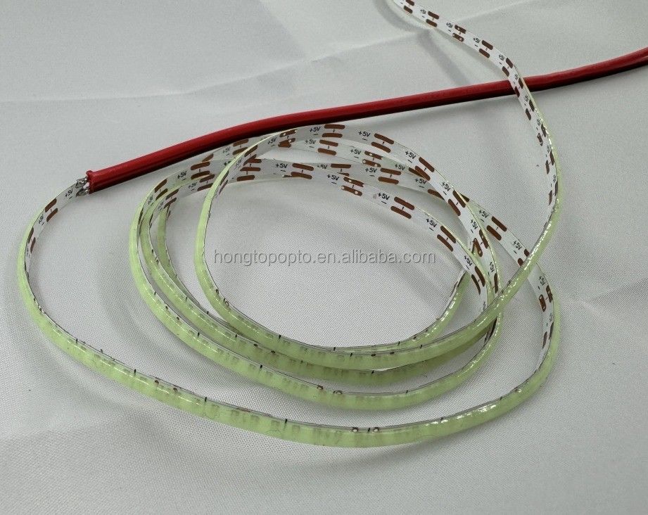 COB LED-Lichtstreifen Weiß Warm Weiß Blau Grün Flexibel 3 mm 5 mm 8 mm für hohe Dichte