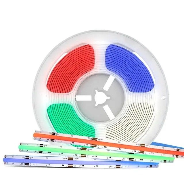 90 Ra CRI COB RGB LED Streifenlicht Wasserdicht 12V 24V für Lichtlösungen Service
