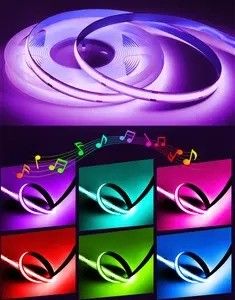 90 Ra CRI COB RGB LED Streifenlicht Wasserdicht 12V 24V für Lichtlösungen Service