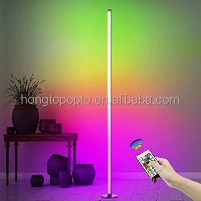 80lm/w Home Atmosphere Smart Led Fußbodenlampe mit USB-RGB-Farbänder und IR-Controller