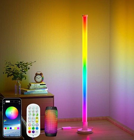 80 CRI Led Schlafzimmer Ecke Umgebungslicht mit Fernbedienung und Ladefunktion